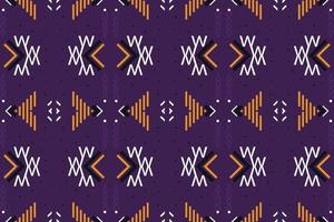 ethnisches aztekisches ikat nahtloses muster textil afrikanisches ikat nahtloses muster digitales vektordesign für druck saree kurti borneo stoff aztekische bürstensymbole muster designer vektor