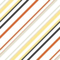 Stripes Design Patterns ist ein ausgewogenes Streifenmuster, das aus mehreren diagonalen Linien besteht, farbige Streifen unterschiedlicher Größe, die in einem symmetrischen Layout angeordnet sind und häufig für Kleidung verwendet werden vektor