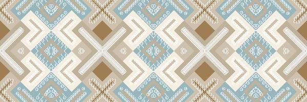 ikat sömlös mönster ikat rand batik textil- sömlös mönster digital vektor design för skriva ut saree kurti borneo tyg gräns borsta symboler färgrutor eleganta