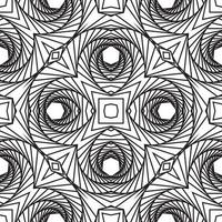 abstrakt mönster av vågig Ränder eller krusigt 3d lättnad, på en vit bakgrund. geometrisk former från de svart rader. vektor