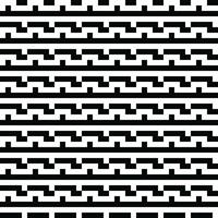 minimalistischer geometrischer hintergrund. monochrome minimalistische Vektor nahtlose Muster. minimalistische, stilvolle abstrakte Textur. sich wiederholende geometrische Kacheln aus gestreiften Elementen