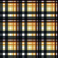 Das nahtlose Textil mit Schottenmuster ist ein gemusterter Stoff, der aus überkreuzten, horizontalen und vertikalen Bändern in mehreren Farben besteht. Tartans gelten als kulturelle Ikone Schottlands. vektor