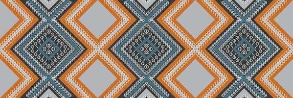 indisches ethnisches Designmuster. traditionelles gemustertes altes Saree-Kleiderdesign Es ist ein Muster, das durch die Kombination geometrischer Formen entsteht. Design für den Druck. Einsatz in der Modebranche. vektor