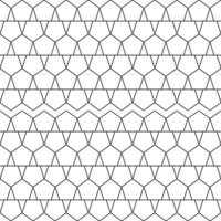 bearbeitbare nahtlose geometrische Musterfliese mit Fischgrätenlinienkunst vektor