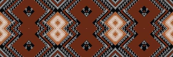 etnisk aztec ikat sömlös mönster textil- ikat mönster sömlös mönster digital vektor design för skriva ut saree kurti borneo tyg aztec borsta symboler färgrutor fest ha på sig