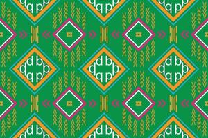 etnisk aztec ikat sömlös mönster textil- ikat design sömlös mönster digital vektor design för skriva ut saree kurti borneo tyg aztec borsta symboler färgrutor designer