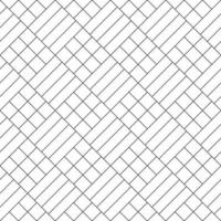 redigerbar sömlös geometrisk mönster bricka med fiskbens linje konst vektor