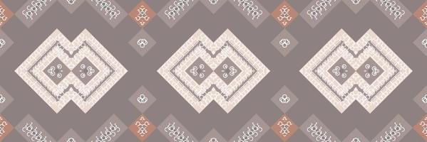 etnisk aztec ikat sömlös mönster textil- ikat tyg sömlös mönster digital vektor design för skriva ut saree kurti borneo tyg aztec borsta symboler färgrutor designer