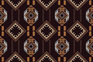 ikat nahtlose muster ikat textur batik textil nahtloses muster digitales vektordesign für druck saree kurti borneo stoff grenze pinsel symbole muster baumwolle vektor