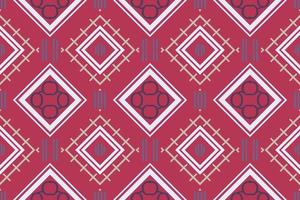 ethnischer Mustervektor. traditionelle gemusterte teppiche es ist ein muster, das durch die kombination geometrischer formen entsteht. Design für den Druck. Einsatz in der Modebranche. vektor