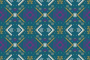 etnisk aztec ikat sömlös mönster textil- ikat mönster sömlös mönster digital vektor design för skriva ut saree kurti borneo tyg aztec borsta symboler färgrutor eleganta