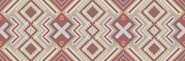 ikat nahtloses muster ikat streifen batik textil nahtloses muster digitales vektordesign für druck saree kurti borneo stoff grenze pinsel symbole muster baumwolle vektor