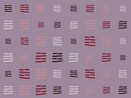 Strichzeichnungen Freihandmuster aztekischer Stoff nahtloses Musterdesign geometrische Boho-Textur Vektorgrafiken Hintergrund. vektor