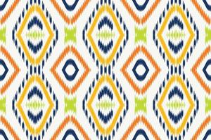 etnisk ikat rand batik textil- sömlös mönster digital vektor design för skriva ut saree kurti borneo tyg gräns borsta symboler färgrutor eleganta