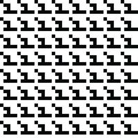 abstraktes schwarz-weißes abstraktes Vektor-Hintergrunddesign mit Labyrinth-Mosaik-Textur. gutes cover für buch vektor