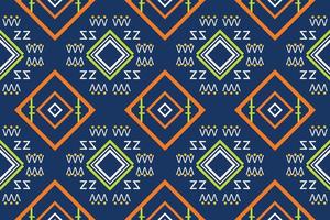 ethnisches aztekisches ikat nahtloses muster textil ikat blumen nahtloses muster digitales vektordesign für druck saree kurti borneo stoff aztekische bürstensymbole muster partykleidung vektor