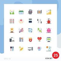 25 kreative Symbole, moderne Zeichen und Symbole für Wachstumsgeräte, mobile Technologie-App, bearbeitbare Vektordesign-Elemente vektor