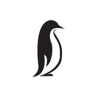 Pinguin-Tier-Logo vektor