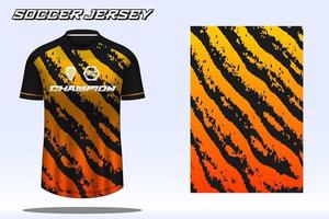fotboll jersey sport t-shirt design attrapp för fotboll klubb 20 vektor