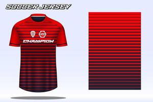fotboll jersey sport t-shirt design attrapp för fotboll klubb 01 vektor