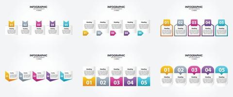 vektor illustration infographics platt design uppsättning för reklam broschyr flygblad och tidskrift