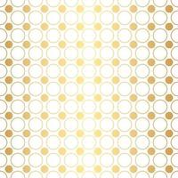 geometrisk guld sömlös upprepa mönster bakgrund, guld och vit tapet. vektor