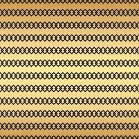 geometrischer nahtloser Wiederholungsmusterhintergrund des Goldes, Gold und schwarze Tapete. vektor