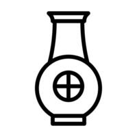 ewer umriss illustration vektor und logo symbol neujahrssymbol perfekt.