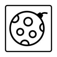 Kugel-Dualtone-Symbol. Zeichensymbole für soziale Medien. vektorillustration lokalisiert für grafik- und webdesign. vektor