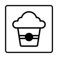 Kuchen Dualtone-Symbol. Zeichensymbole für soziale Medien. vektorillustration lokalisiert für grafik- und webdesign. vektor