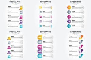 vektor illustration infographics platt design uppsättning för reklam broschyr flygblad och tidskrift