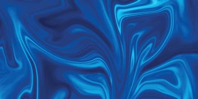 abstrakter Tintenmalereihintergrund, blauer flüssiger Hintergrund, blaue Farbe schöner flüssiger abstrakter Marmorölfarbenhintergrund, Vektor, Illustration vektor
