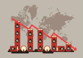 olja pris minska Diagram vektor