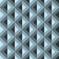 blå grå geometrisk sömlös upprepa mönster bakgrund mönster. vektor