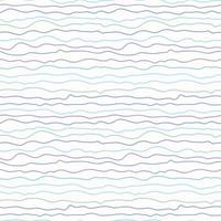 abstrakt vågig rader sömlös upprepa mönster vektor