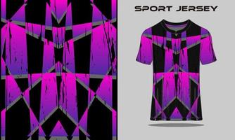 T-Shirt Sport-Grunge-Textur-Hintergrund für Fußball-Trikot Radfahren Fußball-Gaming-Vektor vektor