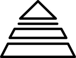 pyramid vektor ikon design