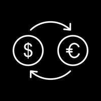 Dollar-Euro-Vektor-Symbol vektor