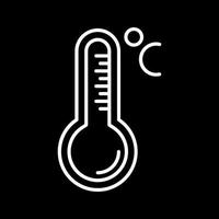 Thermometer-Vektor-Symbol vektor