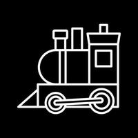 Spielzeugeisenbahn-Vektorsymbol vektor