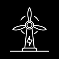 Vektorsymbol für Windkraft vektor