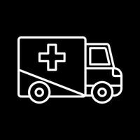 Krankenwagen-Vektor-Symbol vektor