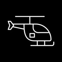 Hubschrauber-Vektor-Symbol vektor