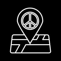 fred plats vektor ikon