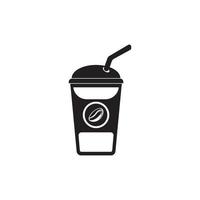 Kaffeetasse-Symbol. Vektor-Illustration-Logo vektor