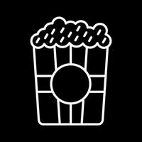 Popcorn-Vektor-Symbol vektor