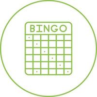 bingo vektor ikon