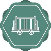 Trolley-Symbol vektor