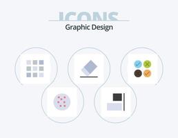 design flach icon pack 5 symboldesign. . Kreuz. vektor