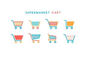 Kostenlose Supermarkt Cart Save Vektor